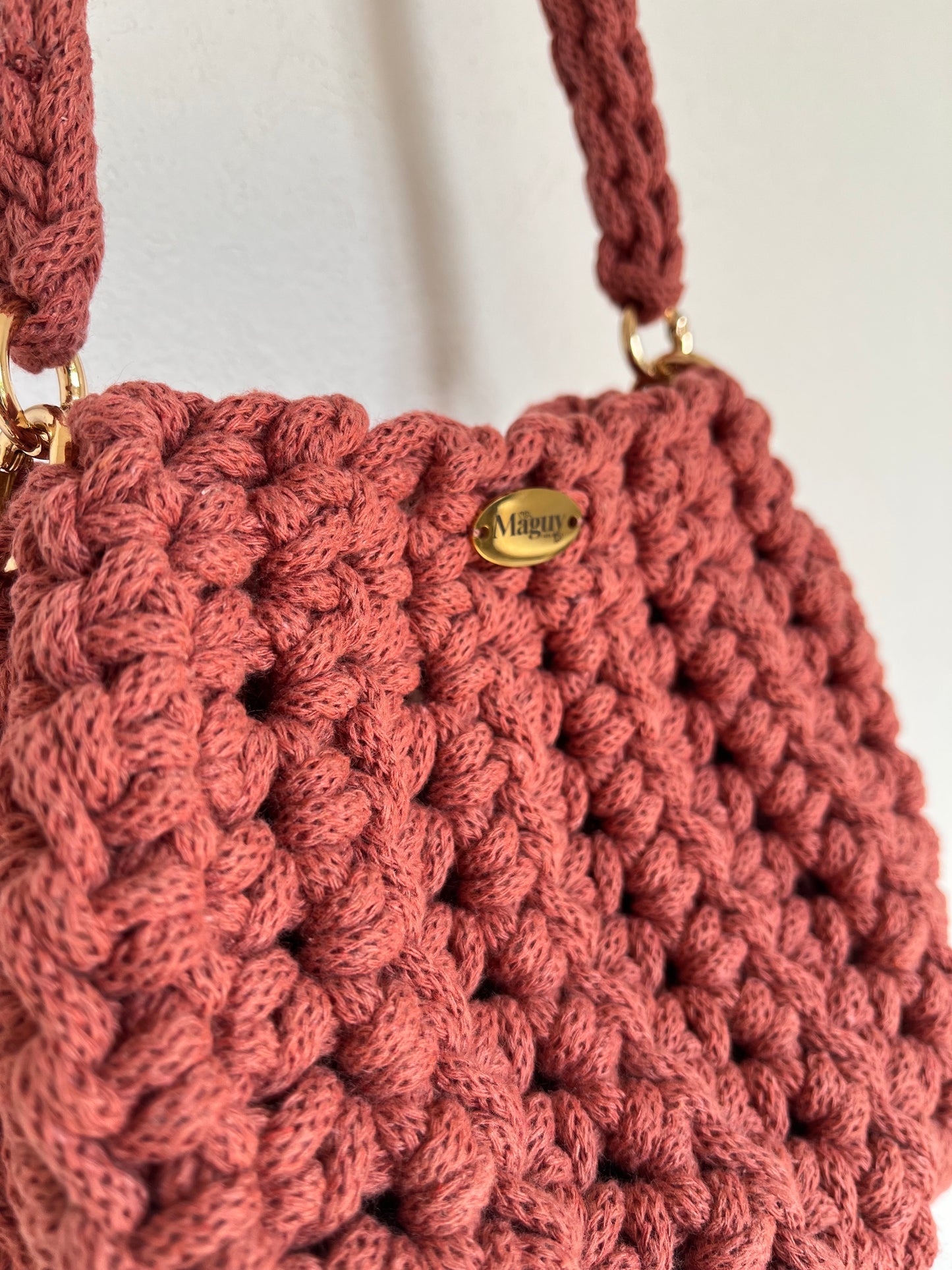 Modèle Fuchsia corde - coloris vieux rose